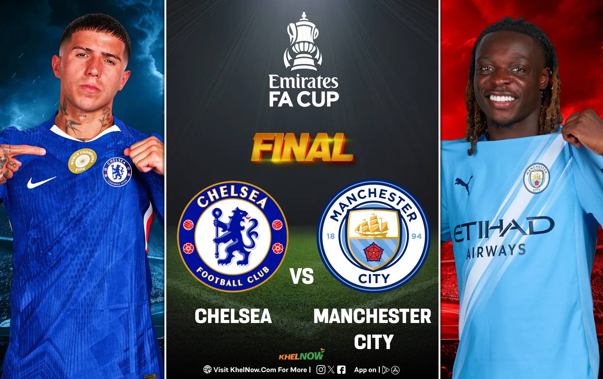 Ki link ban ioh peit ia ka jingia lehkai Final hapdeng ka Chelsea vs Manchester City